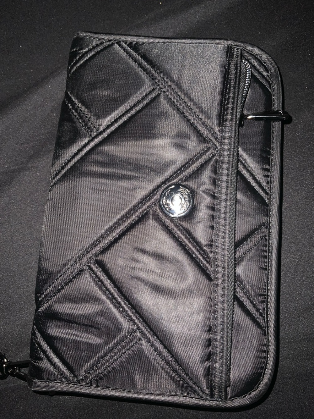 🛍️Lug Zeppelin Black Quilted Wallet & Wristlet🔥